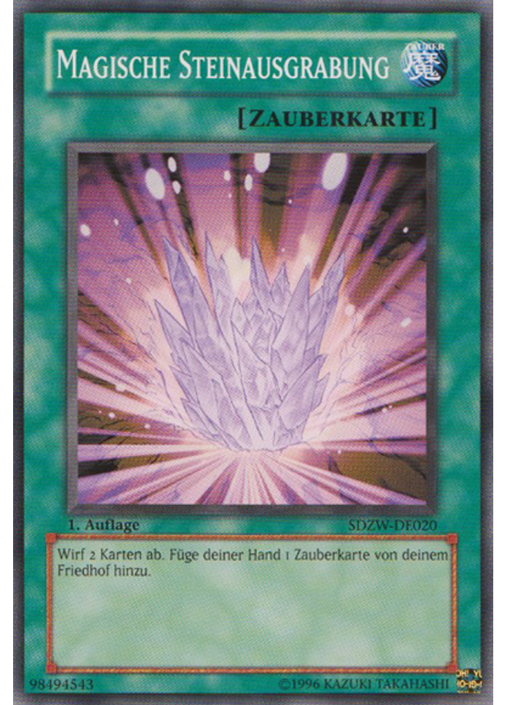 Magische Steinausgrabung
