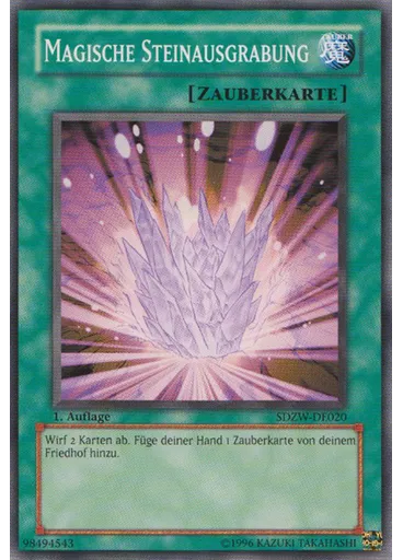 Magische Steinausgrabung