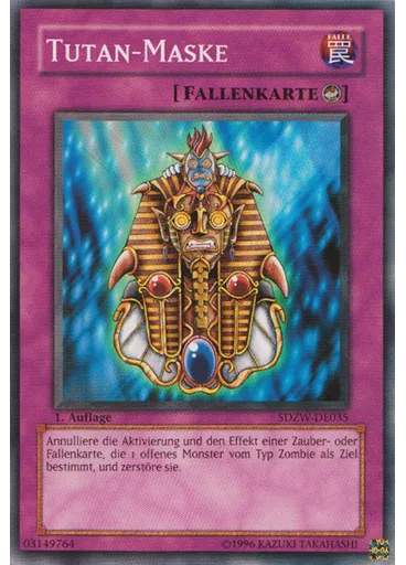 Tutan-Maske — Zombie World Structure Deck