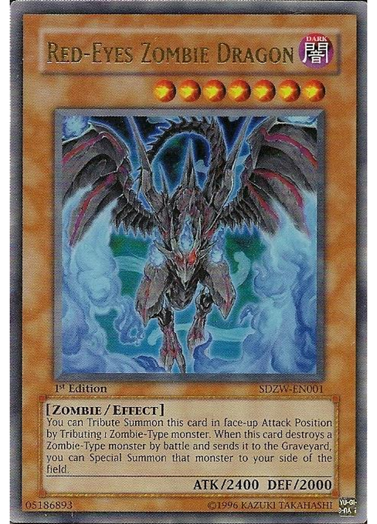 Red-Eyes Zombie Dragon