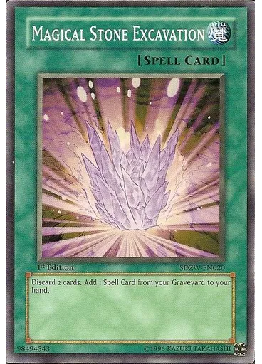 Magical Stone Excavation — Zombie World Structure Deck