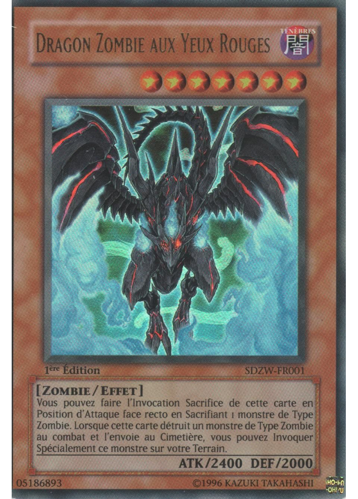 Dragon Zombie aux Yeux Rouges