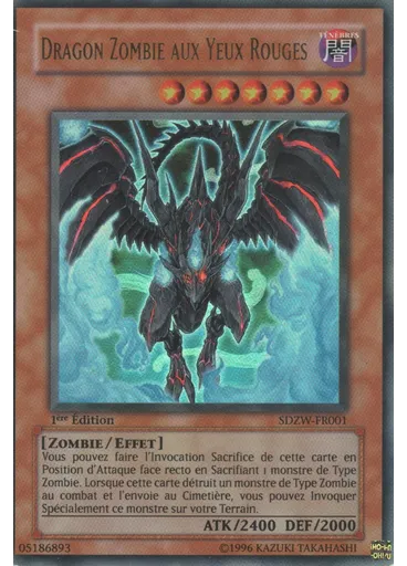 Dragon Zombie aux Yeux Rouges