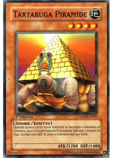 Tartaruga Piramide — Mondo Zombie Structure Deck