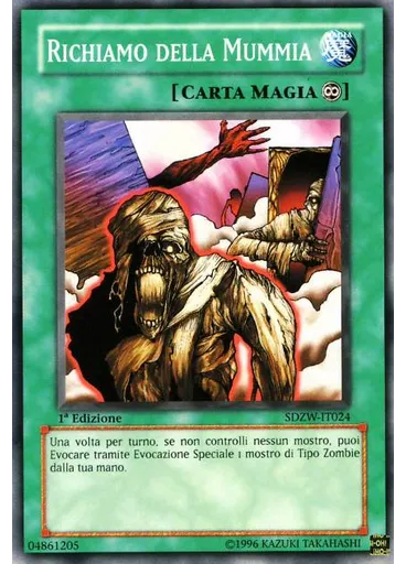 Richiamo della Mummia — Mondo Zombie Structure Deck