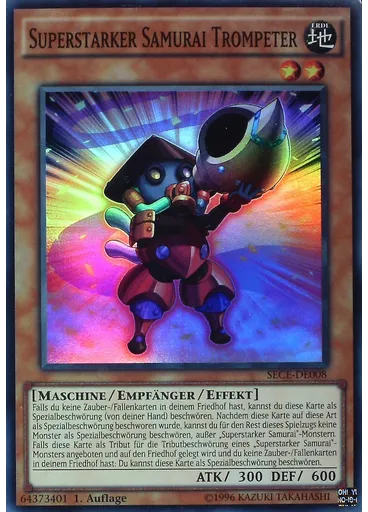 Superstarker Samurai Trompeter