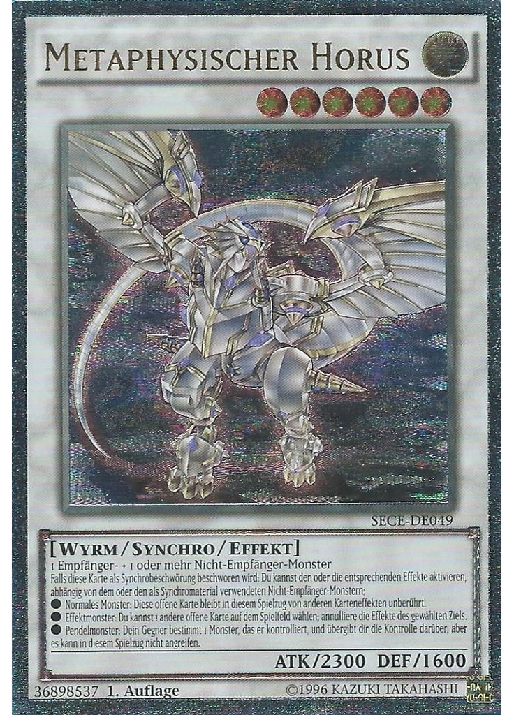 Metaphysischer Horus (Ultimate Rare 1st Edition)