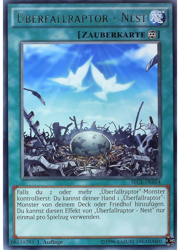 Überfallraptor - Nest