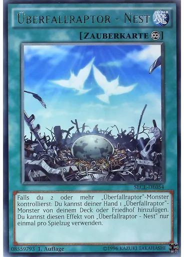 Überfallraptor - Nest