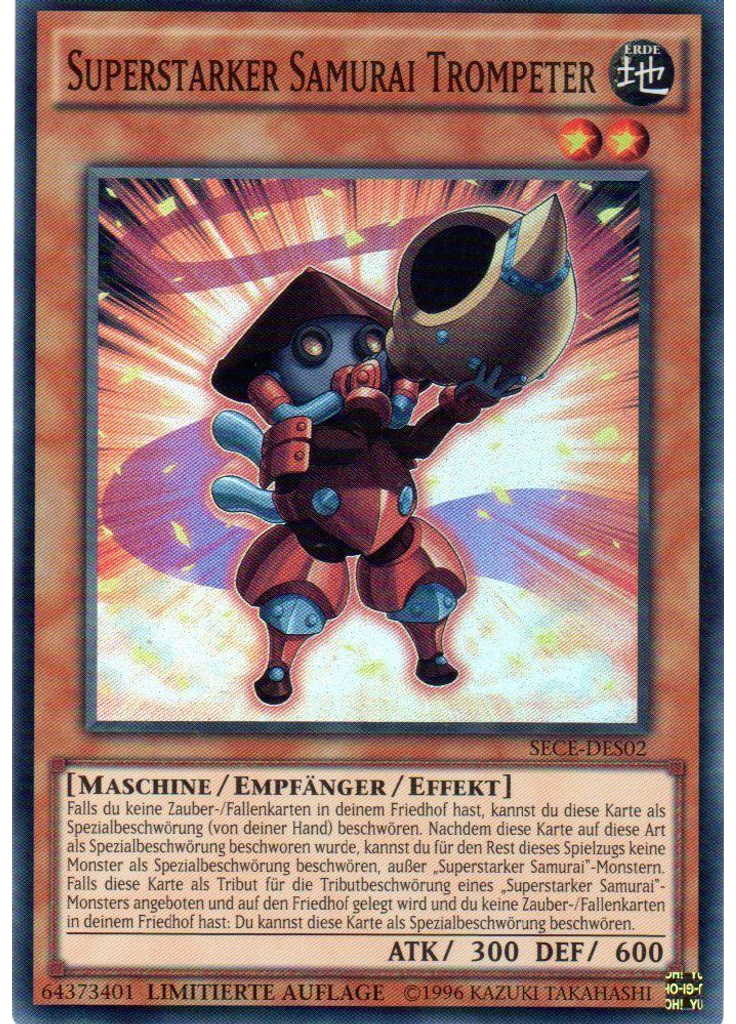 Superstarker Samurai Trompeter