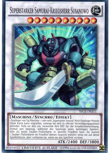 Superstarker Samurai-Kriegsherr Susanowo