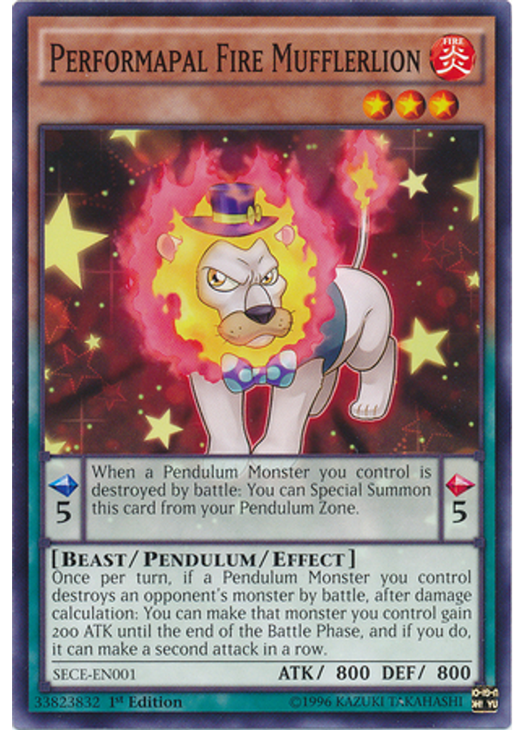 Performapal Fire Mufflerlion