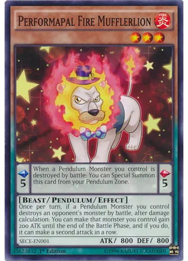 Performapal Fire Mufflerlion