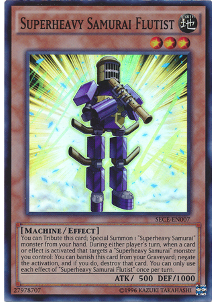 Superheavy Samurai Flutist (Super Rare Unlimited)