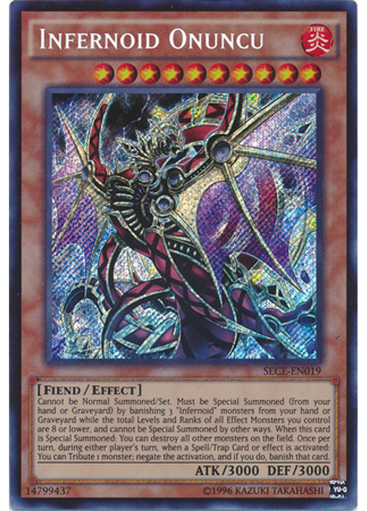 Infernoid Onuncu (Secret Rare Unlimited)