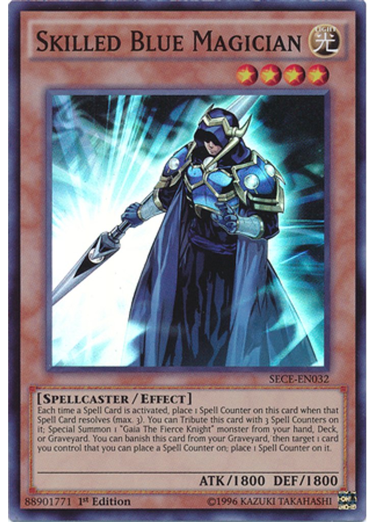 Skilled Blue Magician