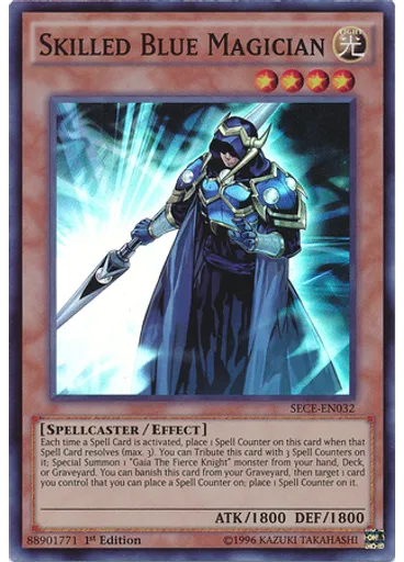 Skilled Blue Magician