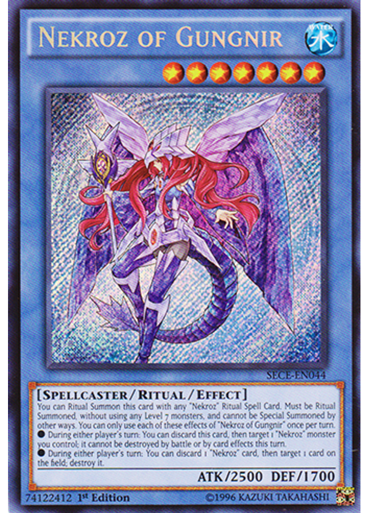 Nekroz of Gungnir (Secret Rare 1st Edition)