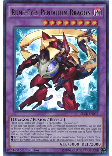 Rune-Eyes Pendulum Dragon