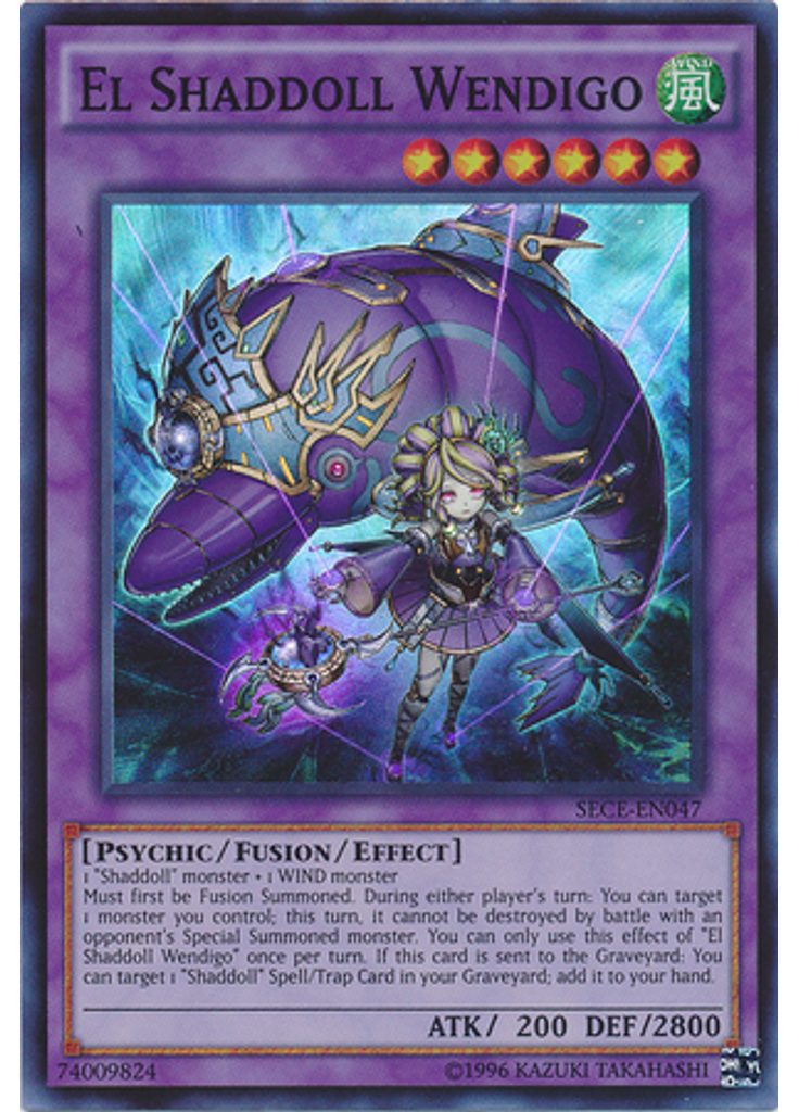El Shaddoll Wendigo (Super Rare Unlimited)