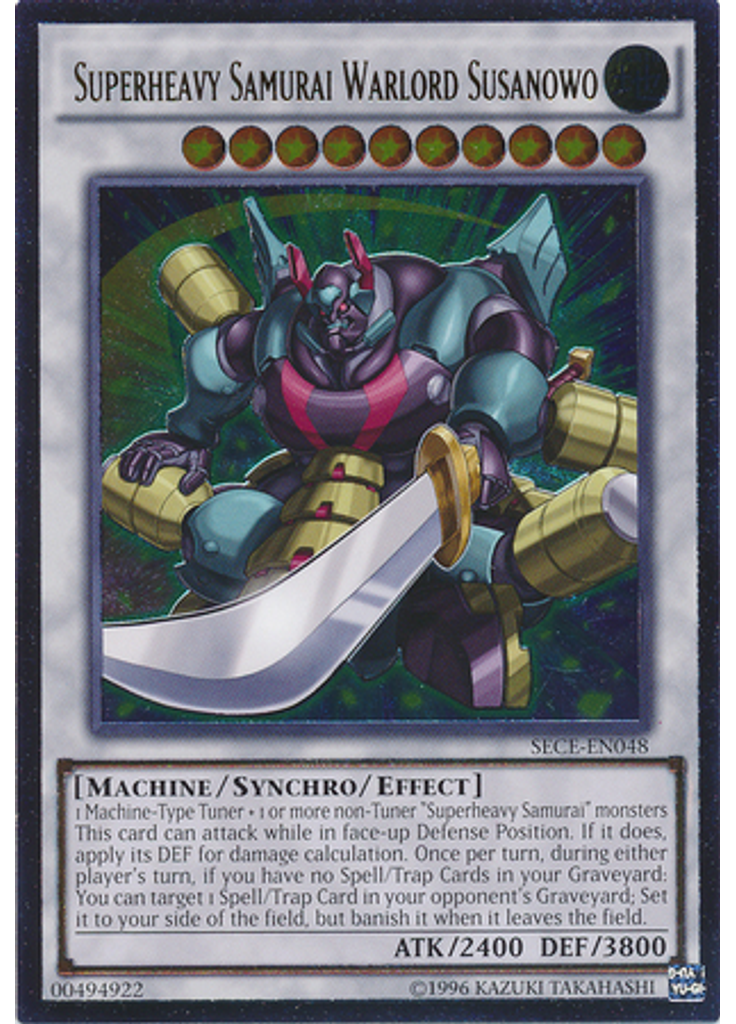 Superheavy Samurai Warlord Susanowo (Ultimate Rare Unlimited)