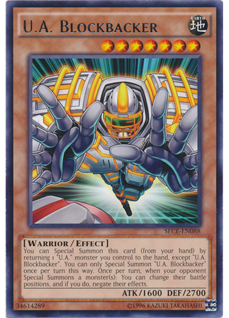 U.A. Blockbacker (Rare Unlimited)