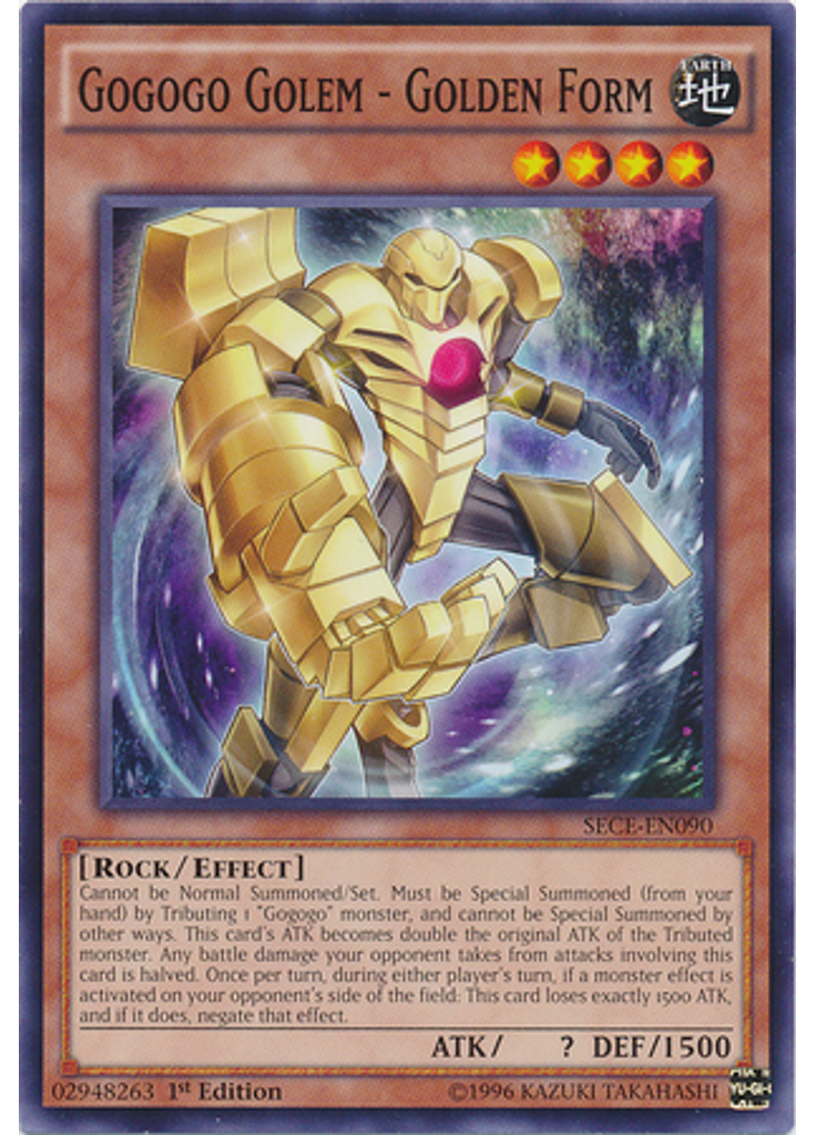 Gogogo Golem - Golden Form