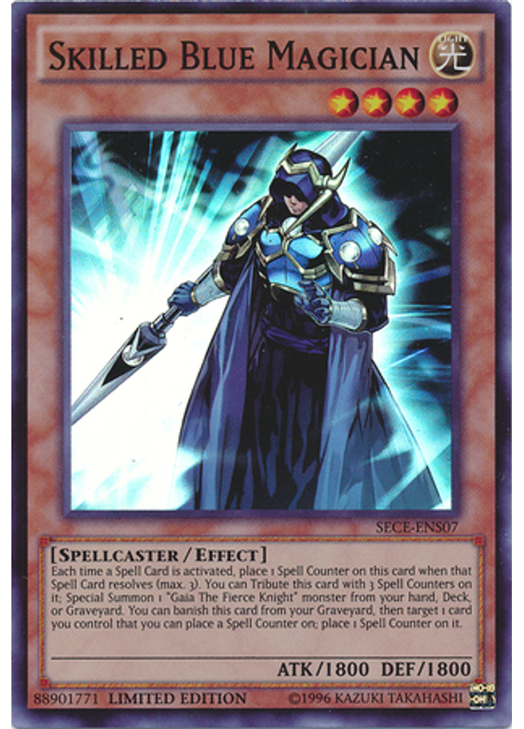 Skilled Blue Magician