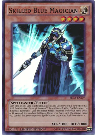 Skilled Blue Magician