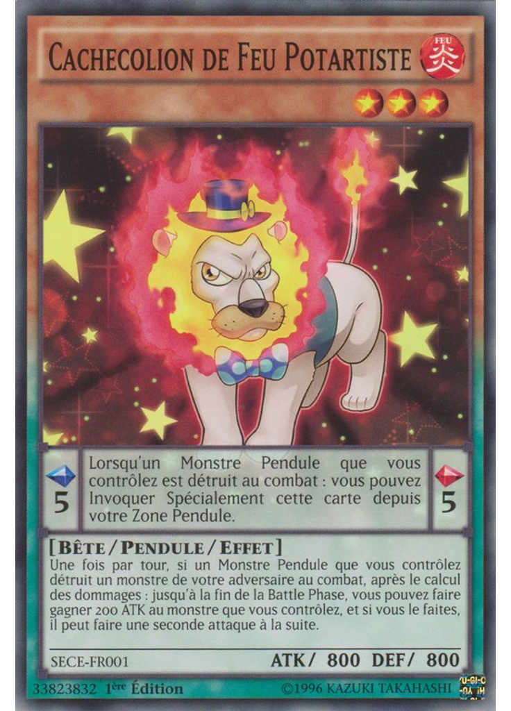 Cachecolion de Feu Potartiste