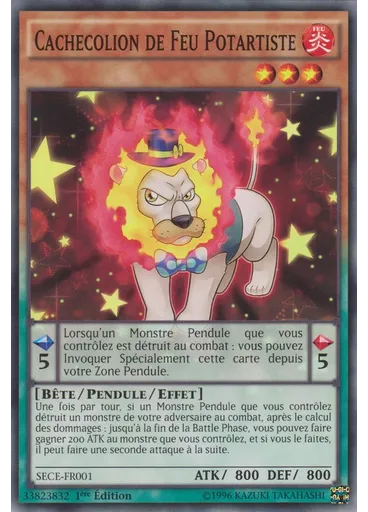 Cachecolion de Feu Potartiste