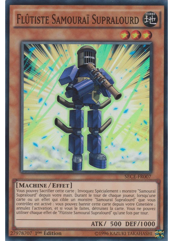 Flûtiste Samouraï Supralourd