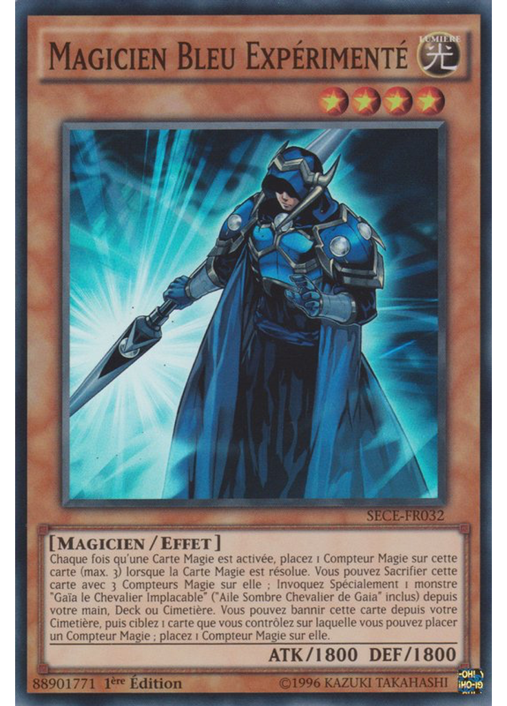 Magicien Bleu Expérimenté