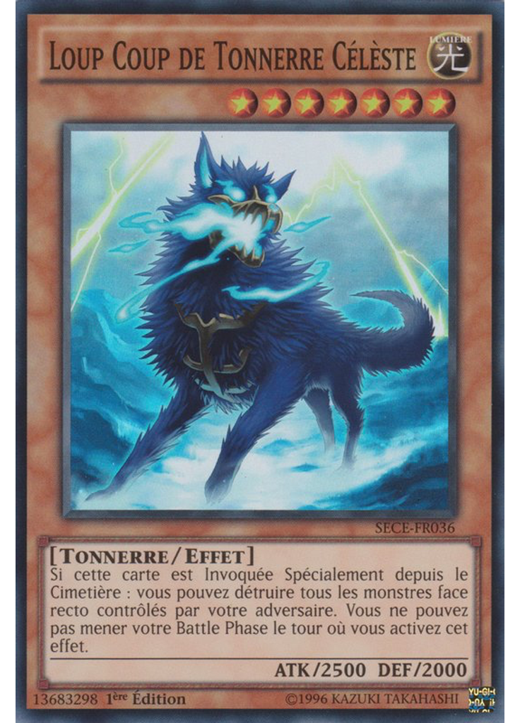 Loup Coup de Tonnerre Célèste