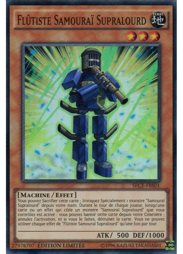 Flûtiste Samouraï Supralourd