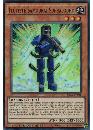 Flûtiste Samouraï Supralourd