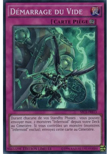 Démarrage du Vide