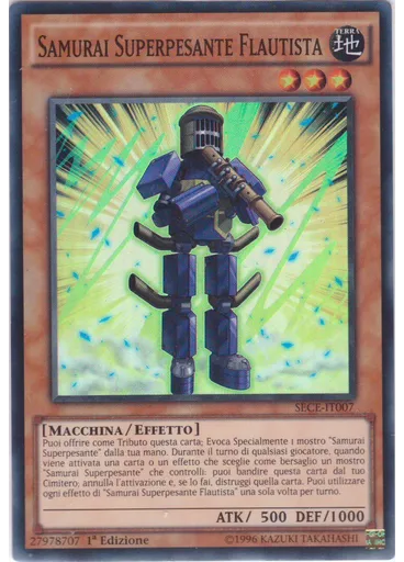 Samurai Superpesante Flautista