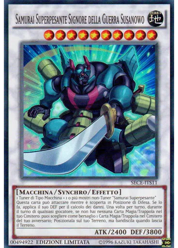 Samurai Superpesante Signore della Guerra Susanowo