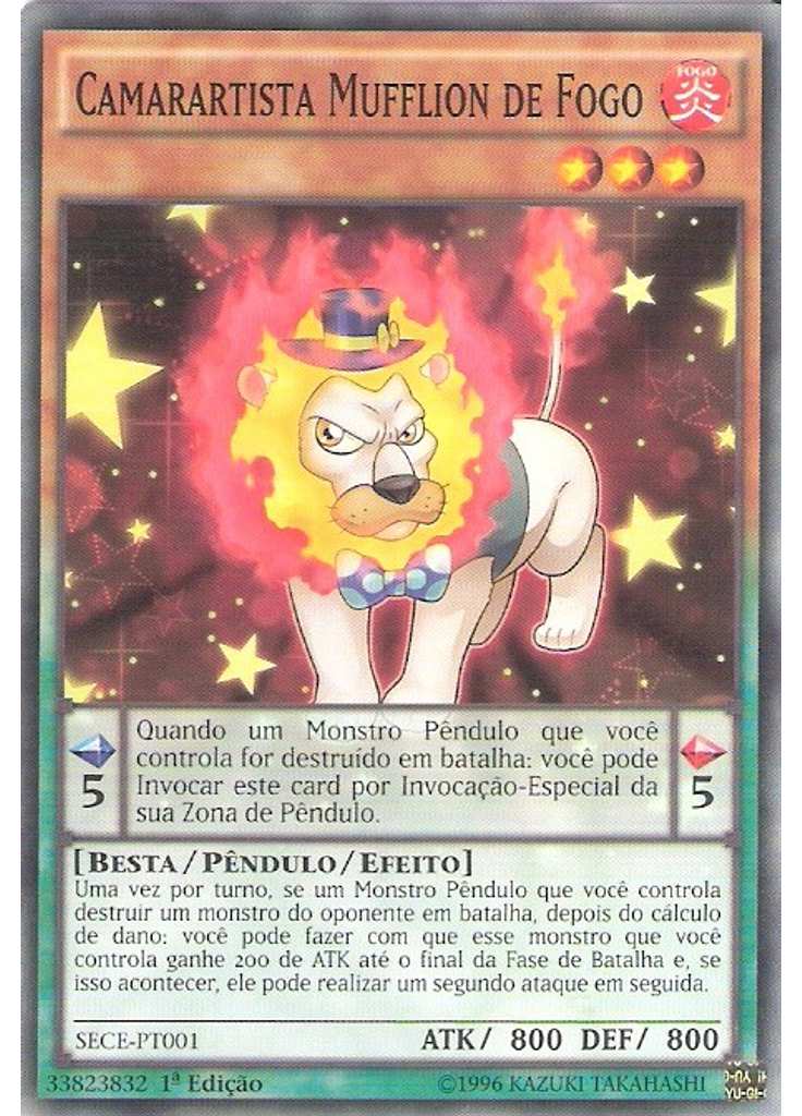 Camarartista Mufflion de Fogo