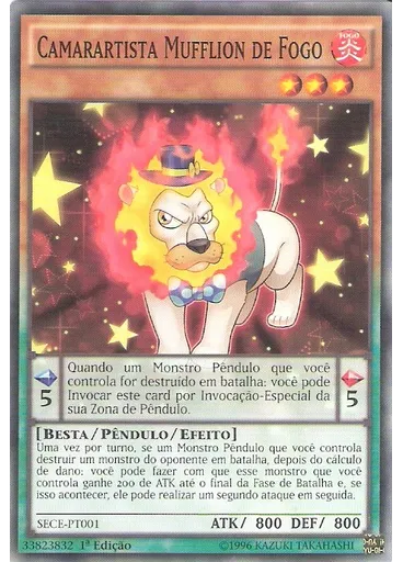 Camarartista Mufflion de Fogo