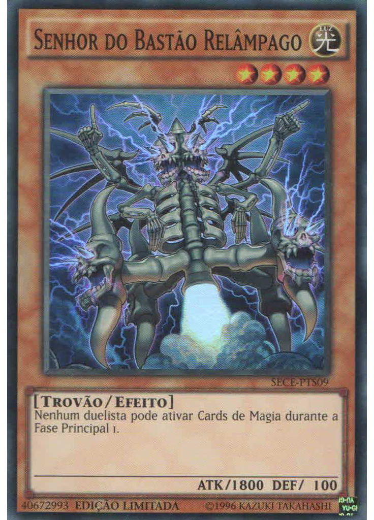 Senhor do Bastão Relâmpago (Super Rare Limited)