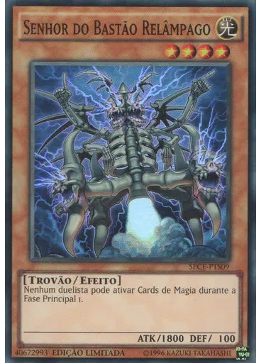 Senhor do Bastão Relâmpago (Super Rare Limited)