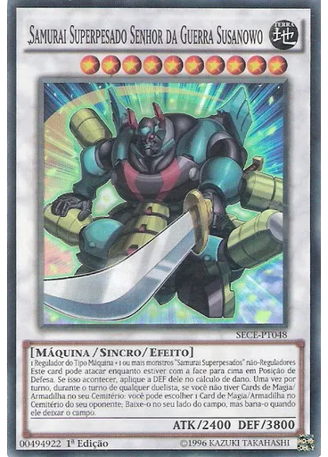 Samurai Superpesado Senhor da Guerra Susanowo