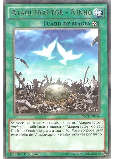 Ataqueraptor - Ninho — Segredos da Eternidade