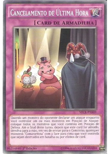 Cancelamento de Última Hora