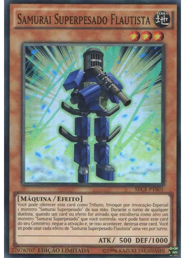 Samurai Superpesado Flautista