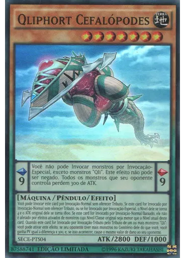 Qliphort Cefalópodes — Segredos da Eternidade: Super Edição