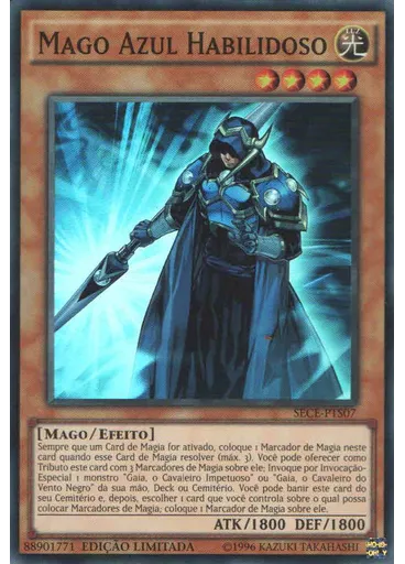 Mago Azul Habilidoso