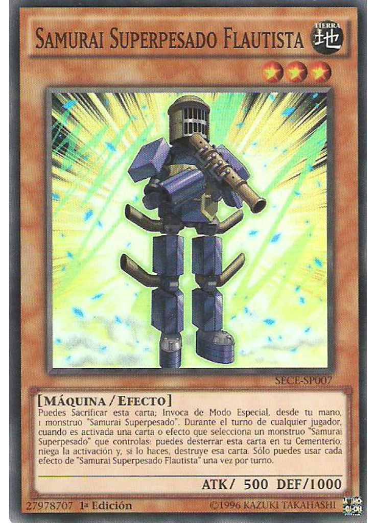 Samurai Superpesado Flautista